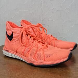 Nike Women's Dual Fusion TR Hit 6.5 Neon Orange Training Sneakers 852442-800